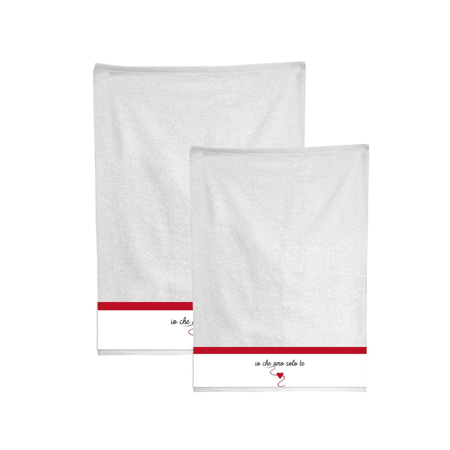 Coppia spugne Loving "io che amo solo te"