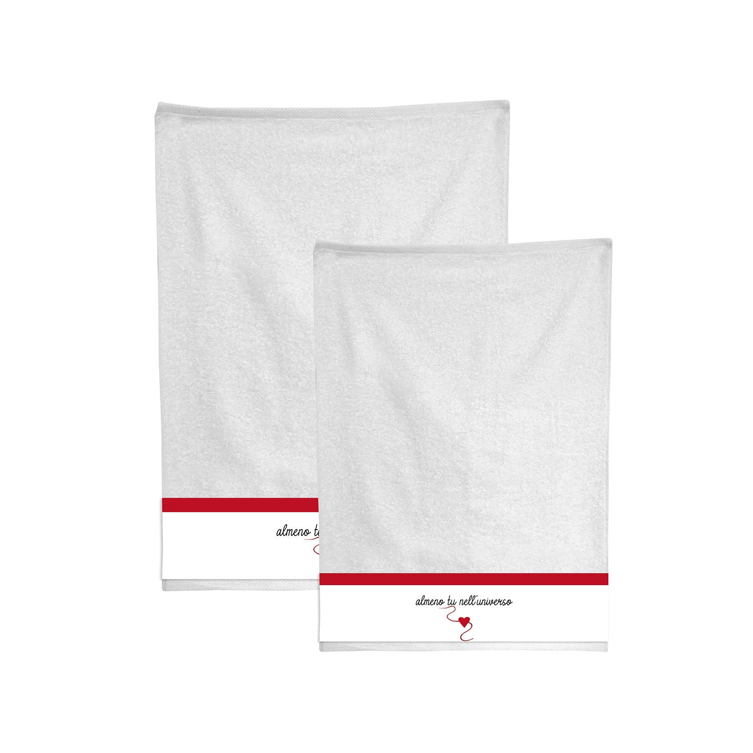 Coppia spugne Loving "almeno tu nell'universo"