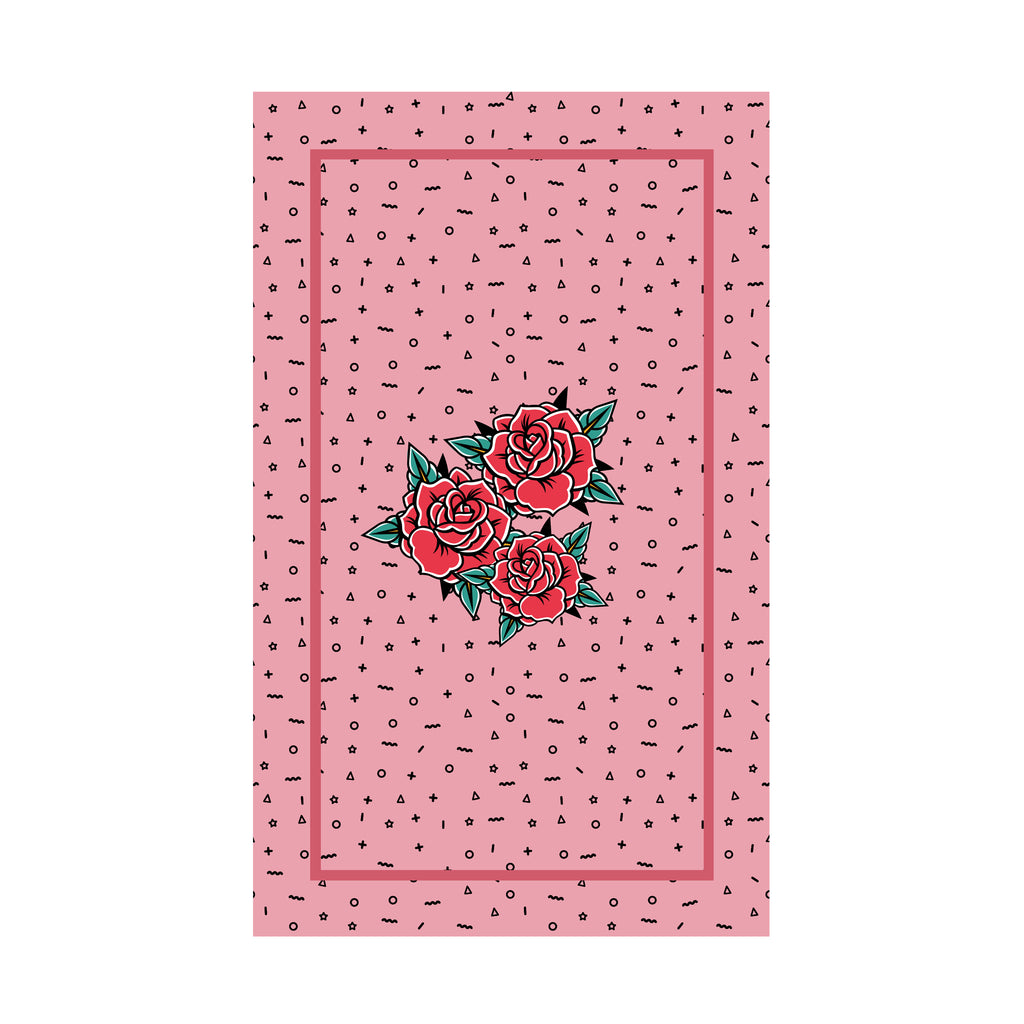 Large Tattoo Rose cloth