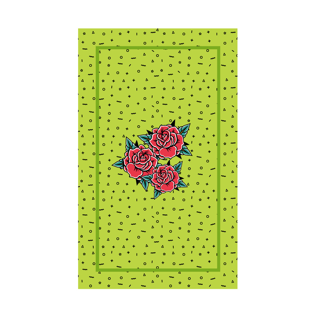 Large Tattoo Rose cloth