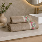Asciugamani Giardino Beige