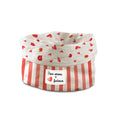 Cestino porta tutto Secret Love Righe rosse