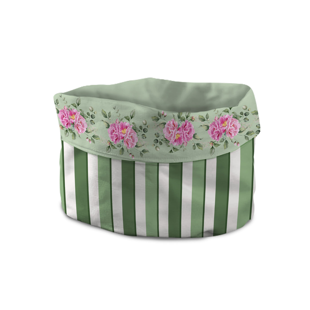 Cestino Portatutto Peony Verde