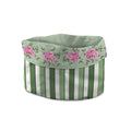Peony green all-purpose basket