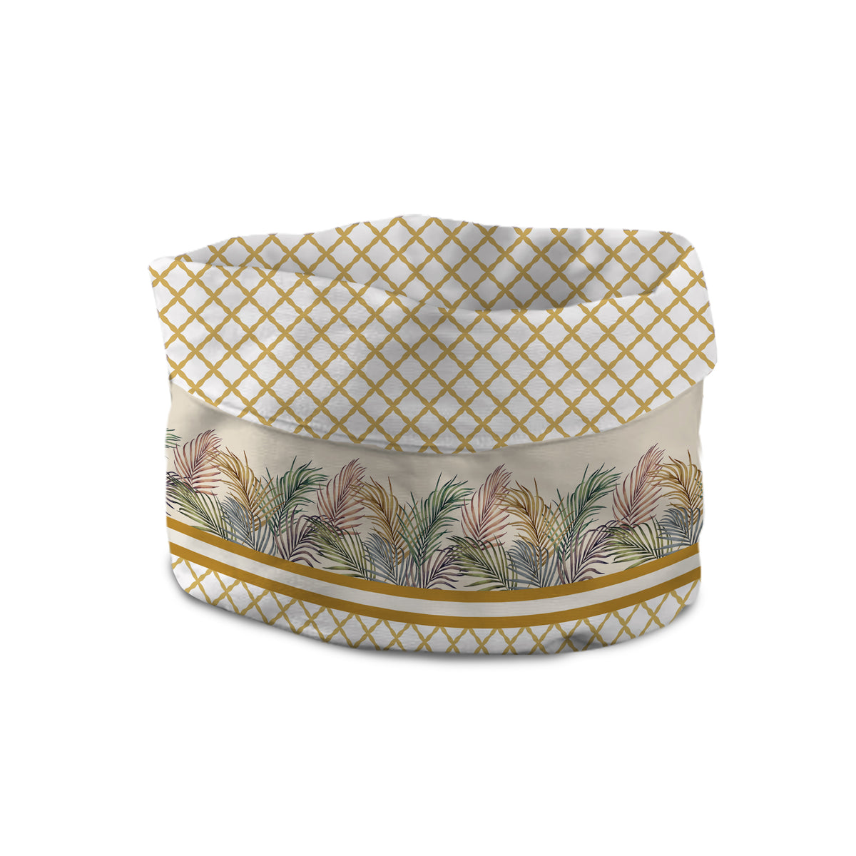 Cestino Portatutto Palm Avorio