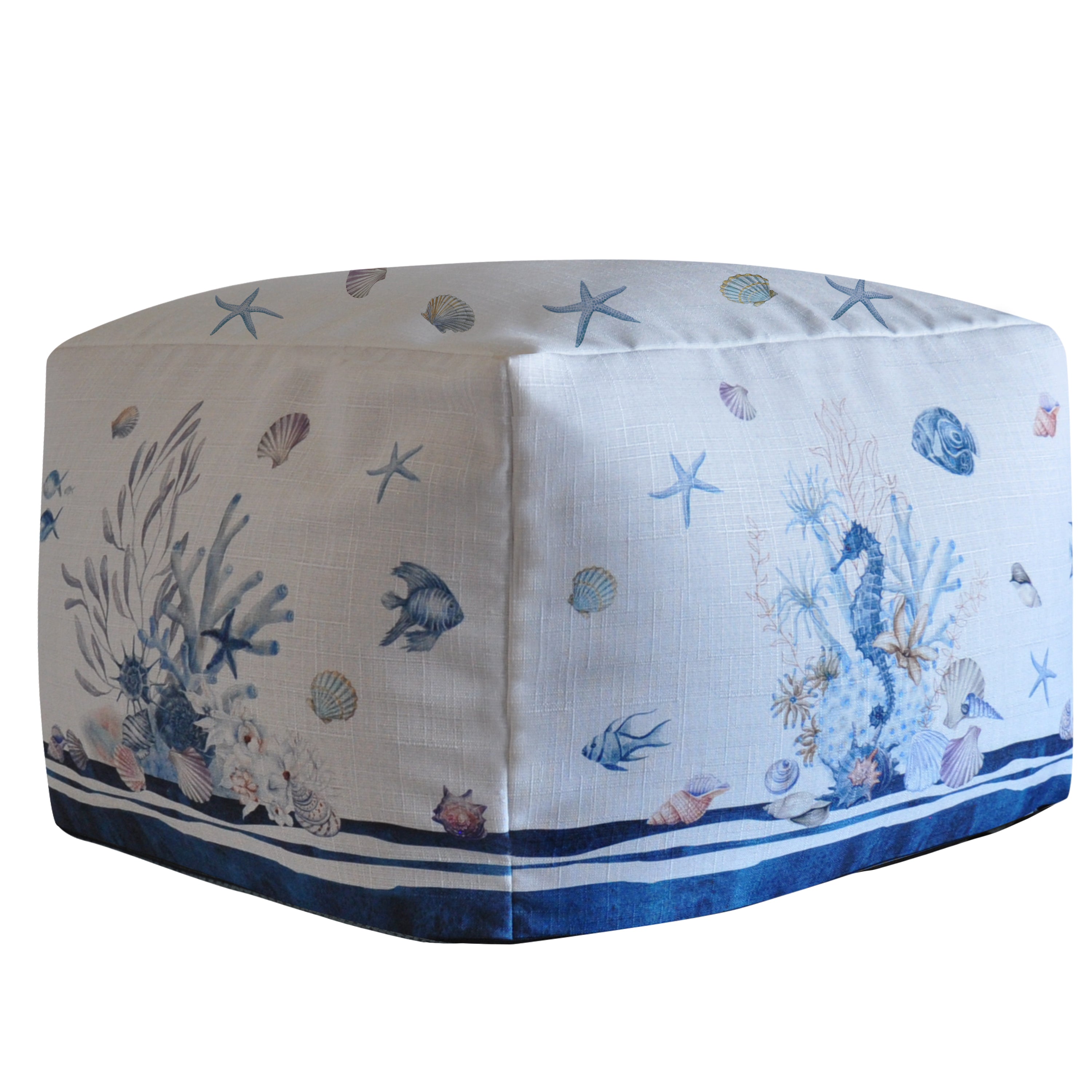 Pouf Quadrato Coralline
