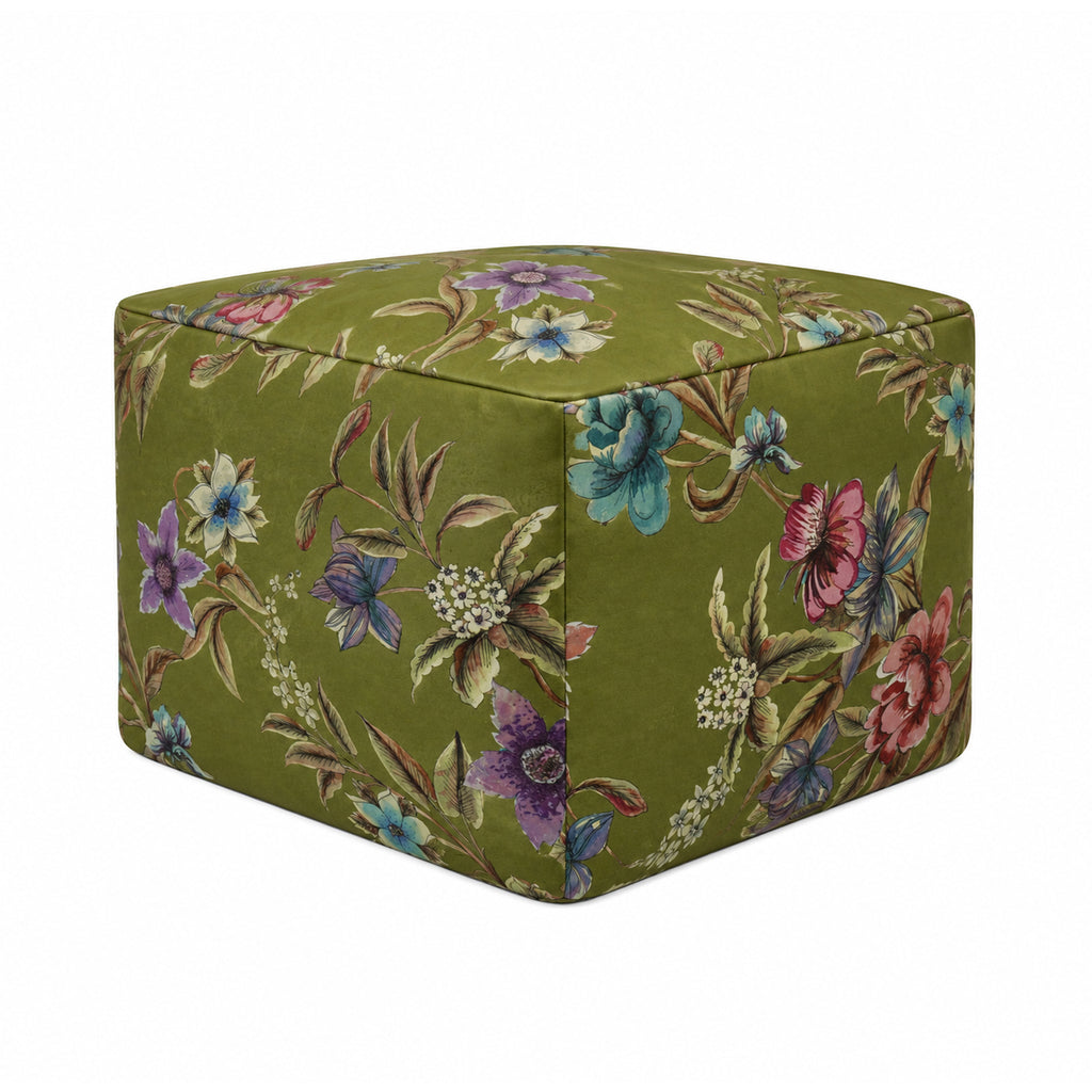 Pouf Quadrato Astor Verde