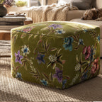 Pouf Quadrato Astor Verde