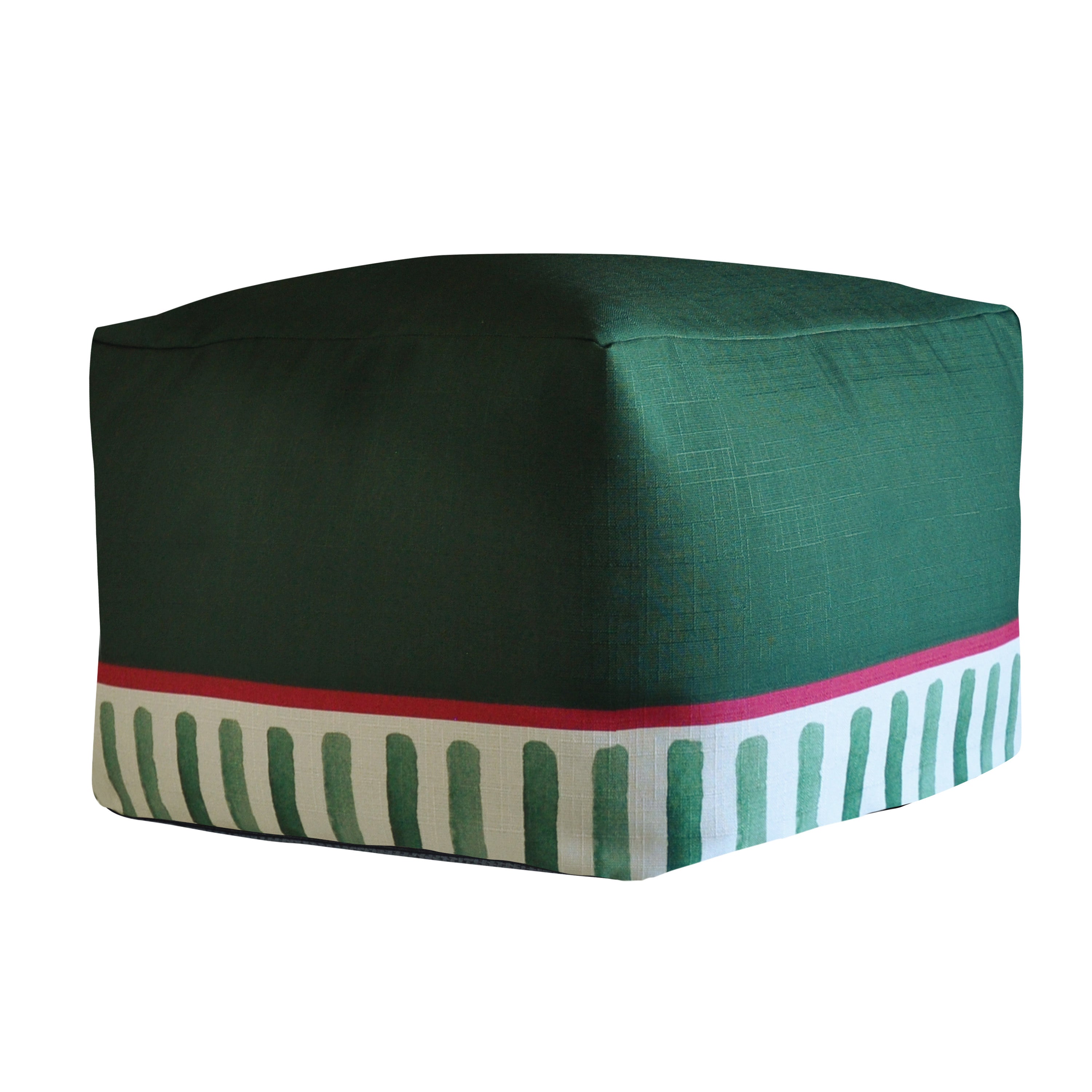 Pouf Quadrato Yoko fucsia
