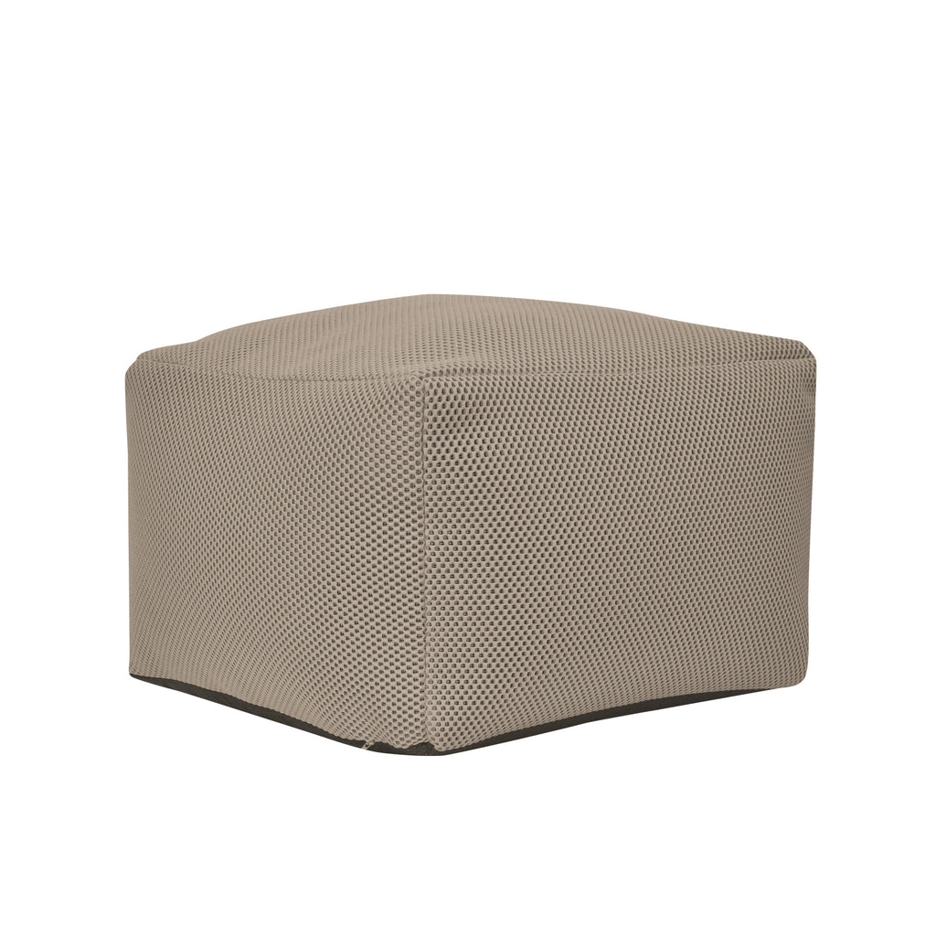 Pouf in tessuto 3D quadrato Etna