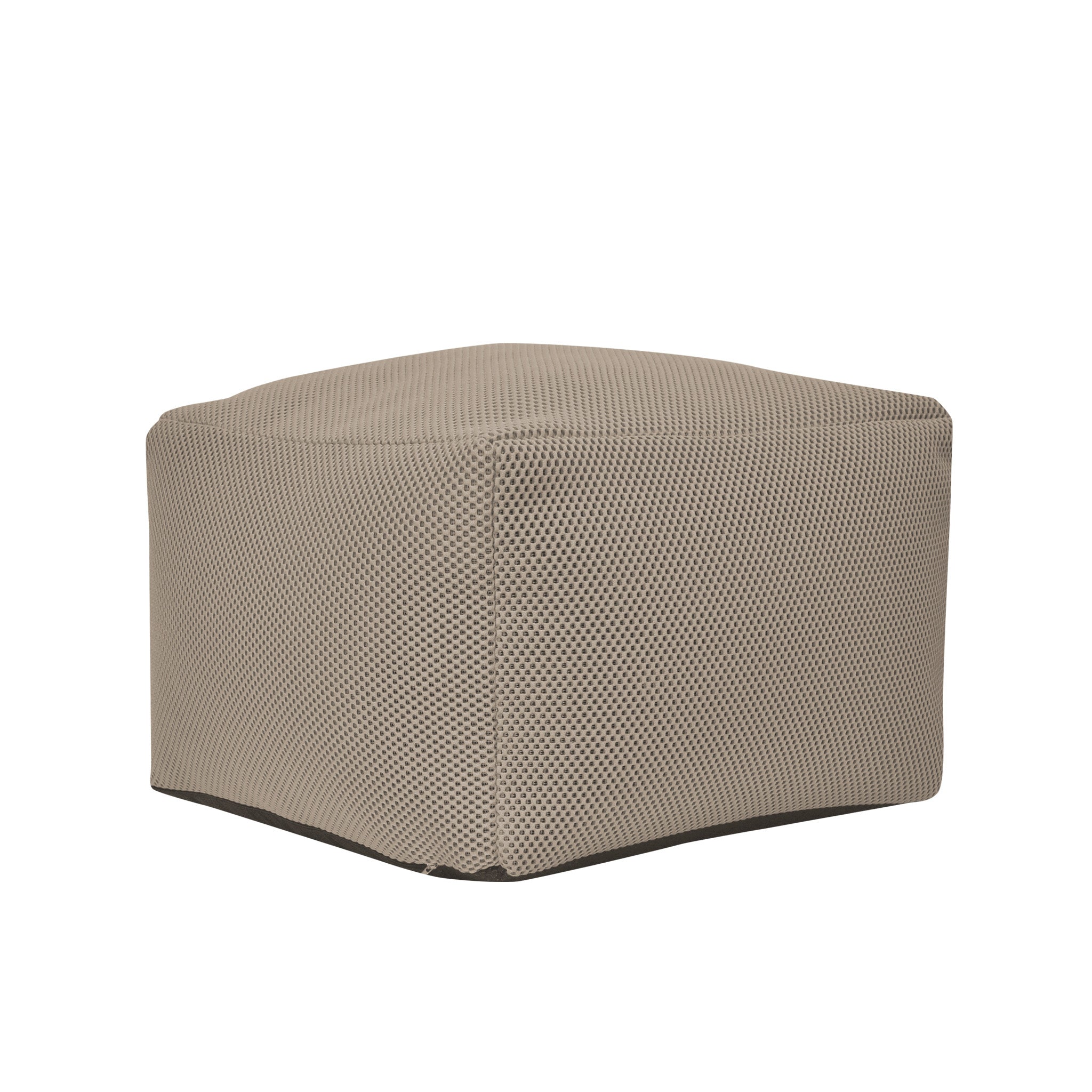 Pouf in tessuto 3D quadrato Etna