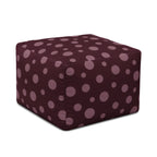 Pouf Quadrato Pois