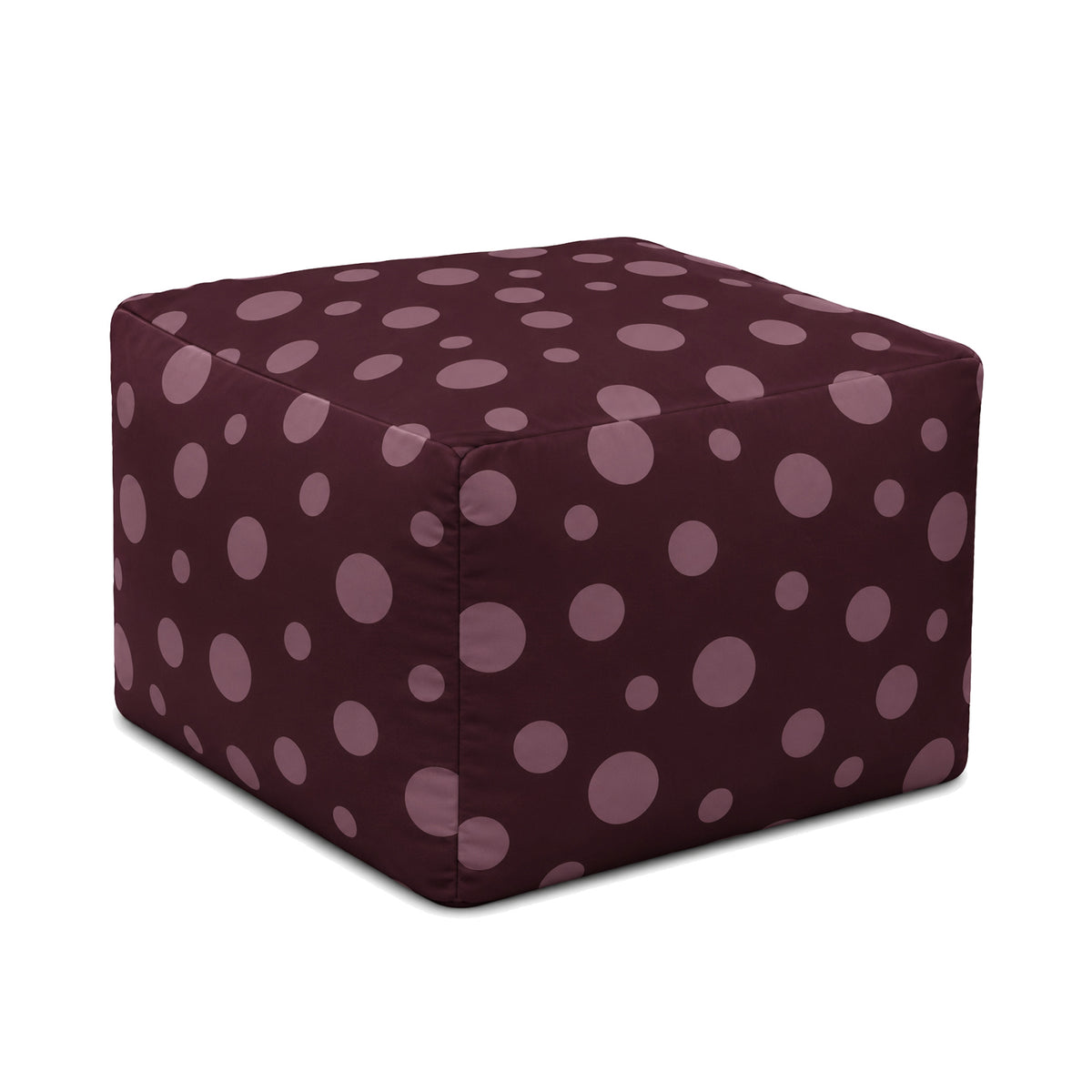Pouf Quadrato Pois