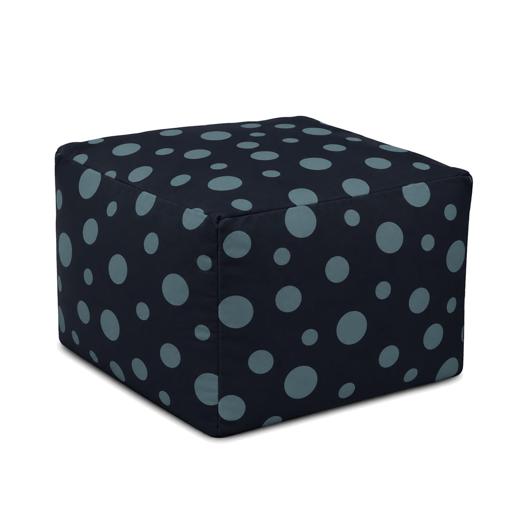Pouf Quadrato Pois
