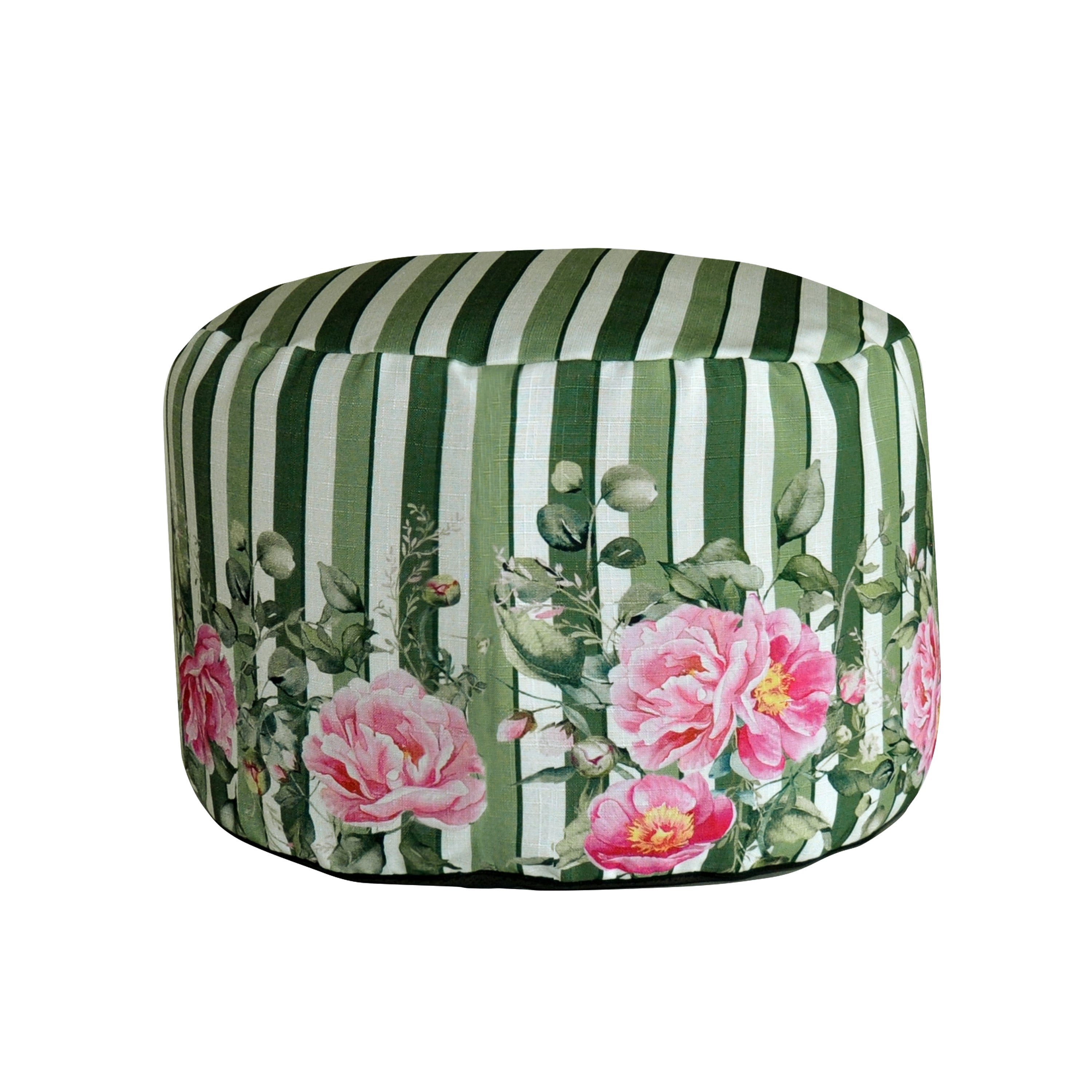 Pouf Rotondo Peony verde
