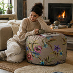 Pouf Rotondo Astor Beige