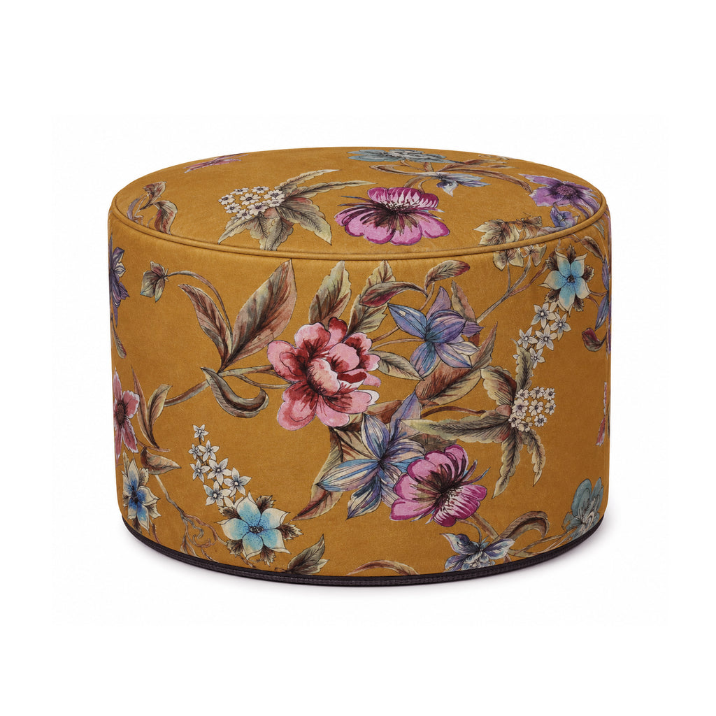 Pouf Rotondo Astor Senape