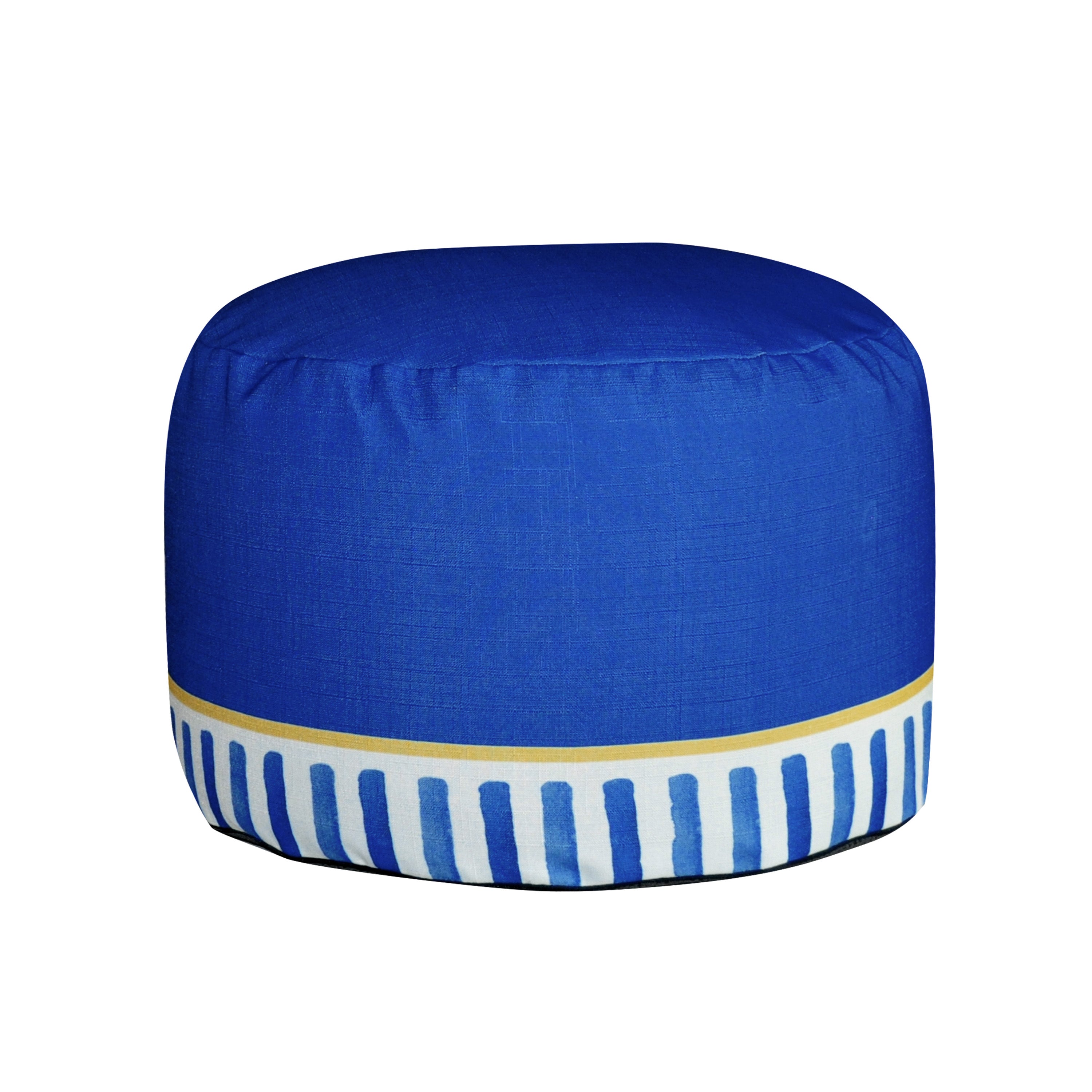 Pouf Rotondo Yoko blu