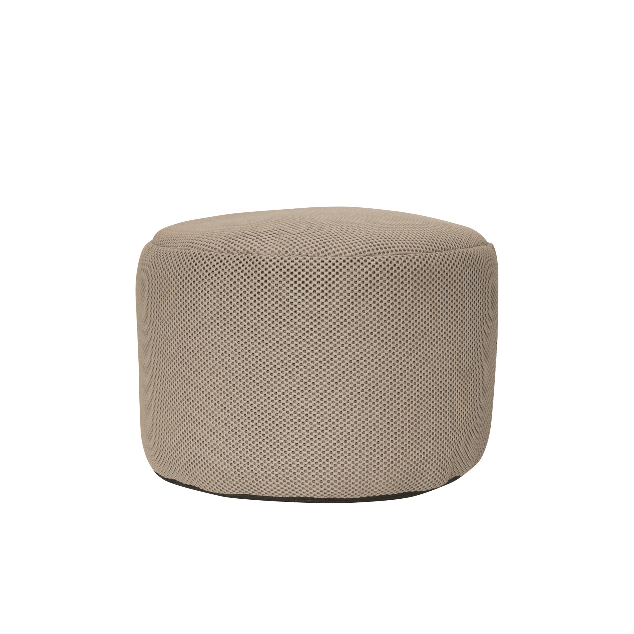 Pouf in tessuto 3D tondo Etna