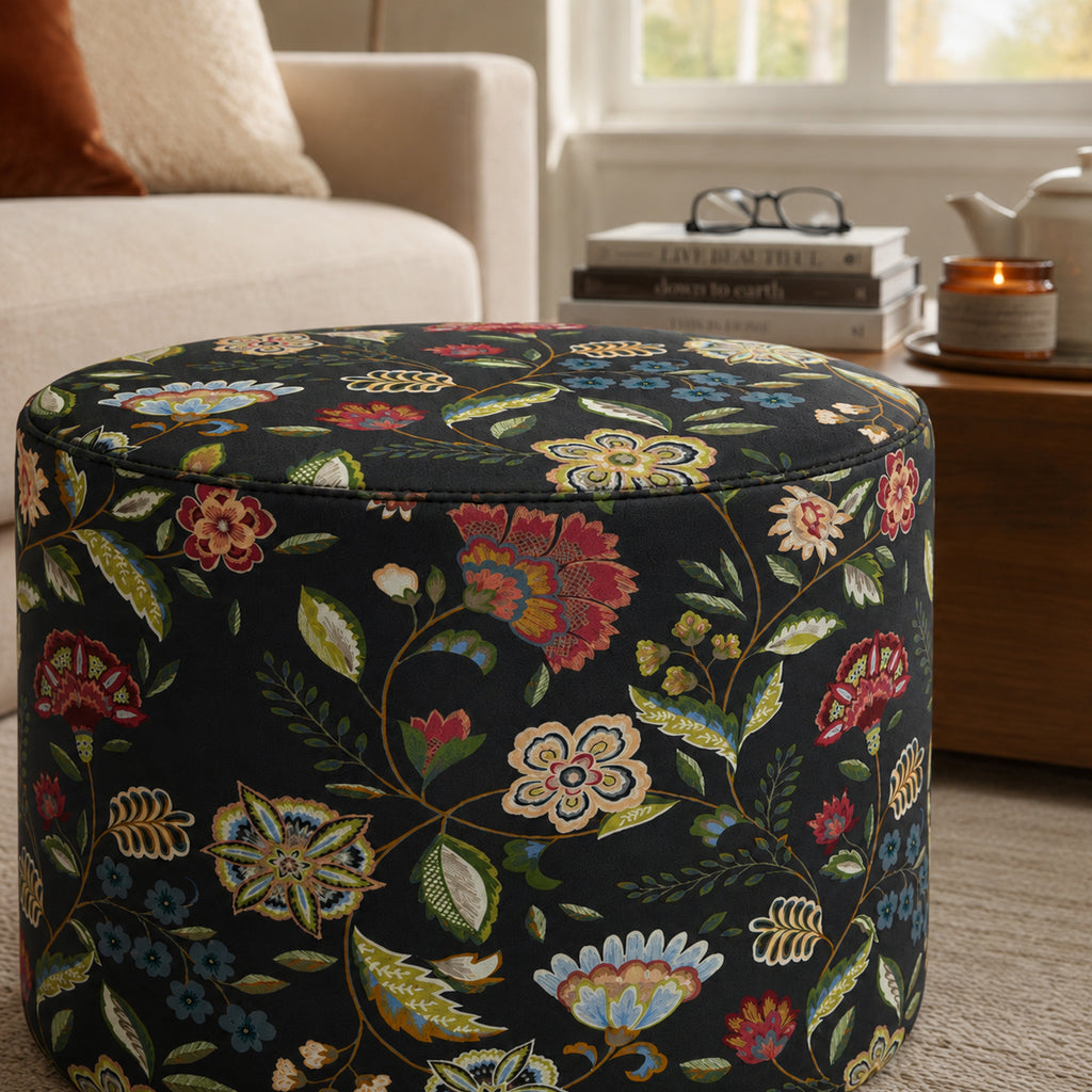 Pouf Rotondo Naim Grigio