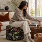 Pouf Rotondo Naim Grigio