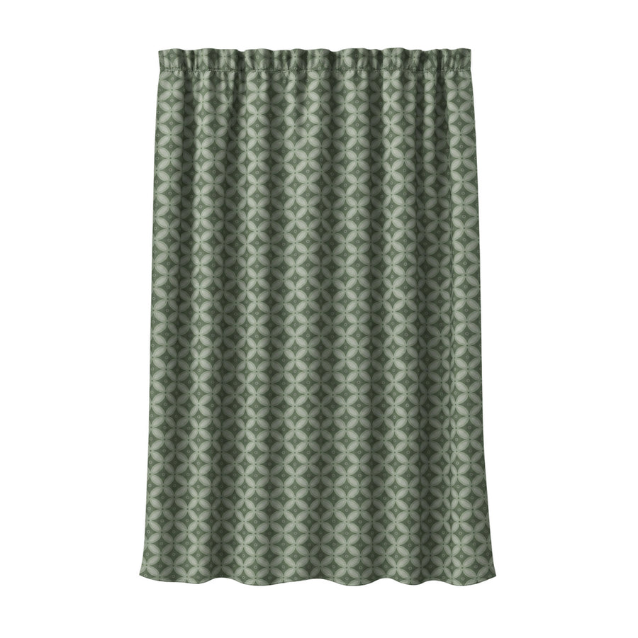 Tenda Velluto Giardino Verde