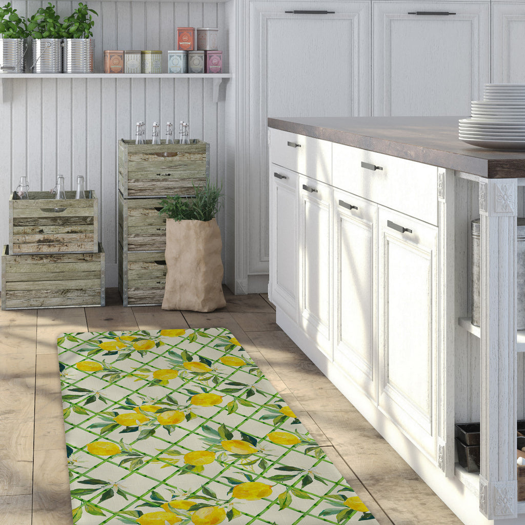 Lemon Kitchen Mat
