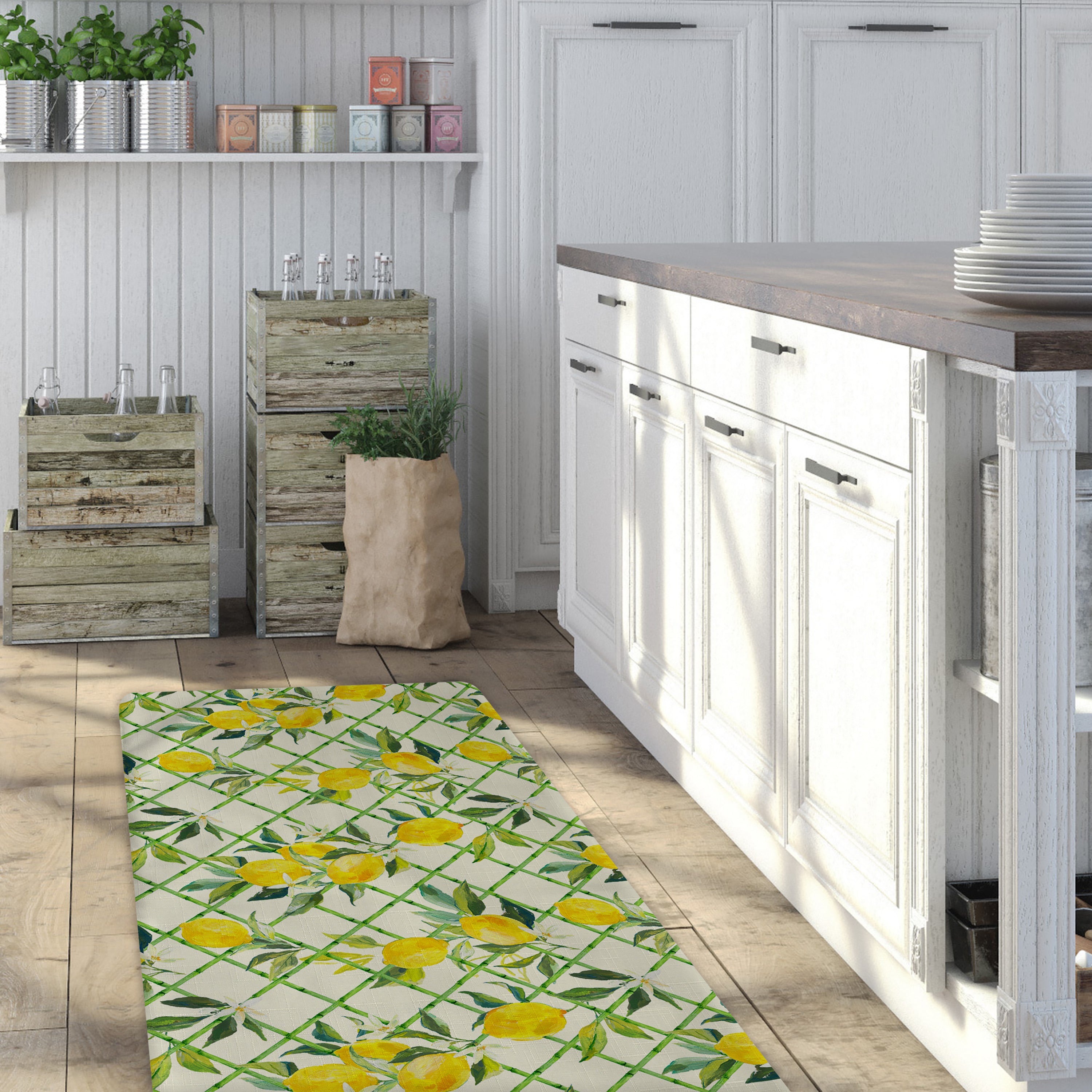 Tappeto da cucina Lemon