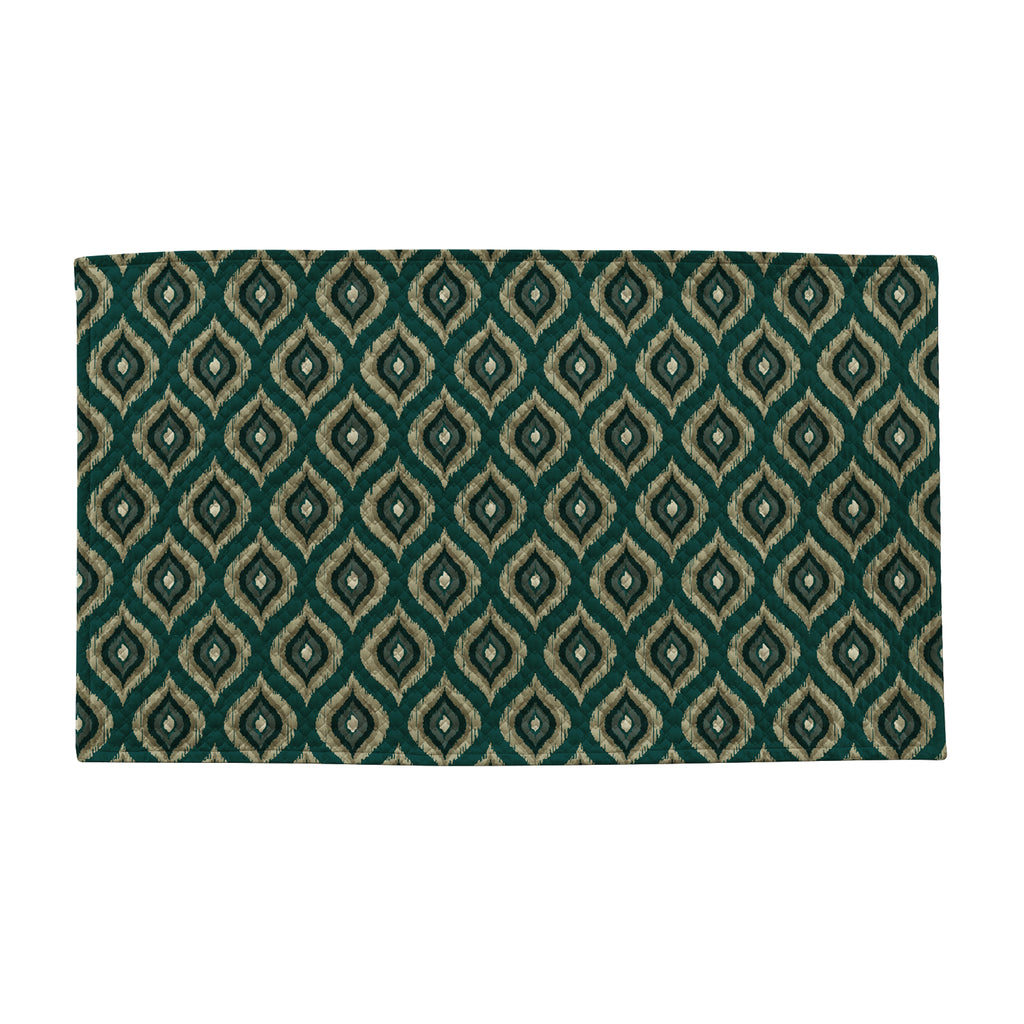 Tappeto Velluto Greta Verde