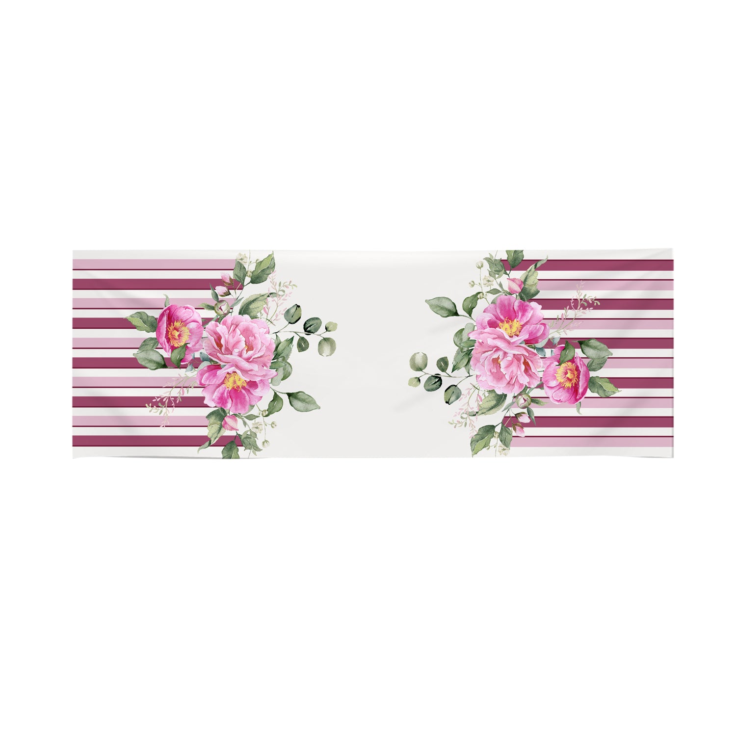 Peony pink runner