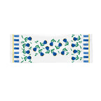 Yoko blue flowers runner