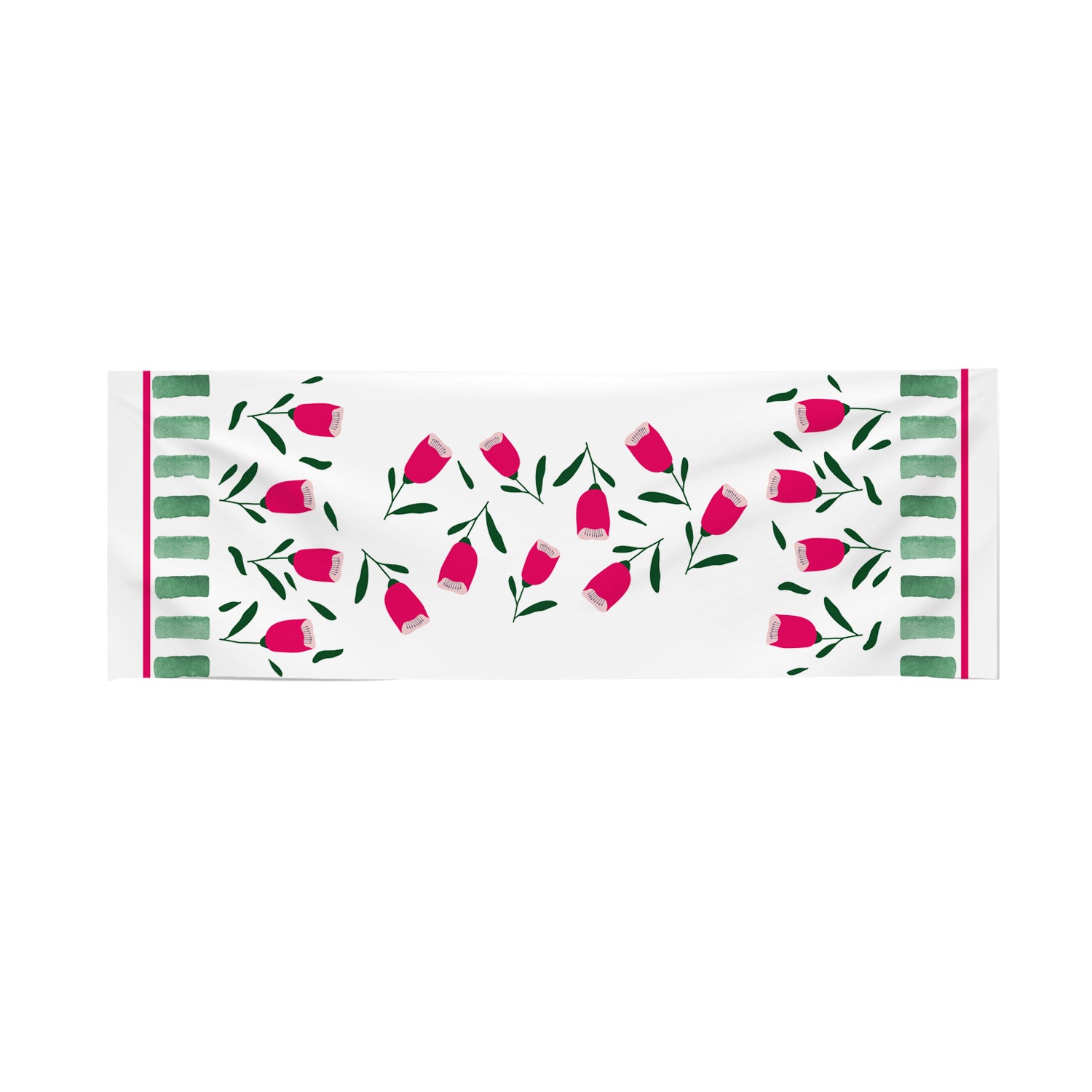 Runner Yoko fuchsia flowers