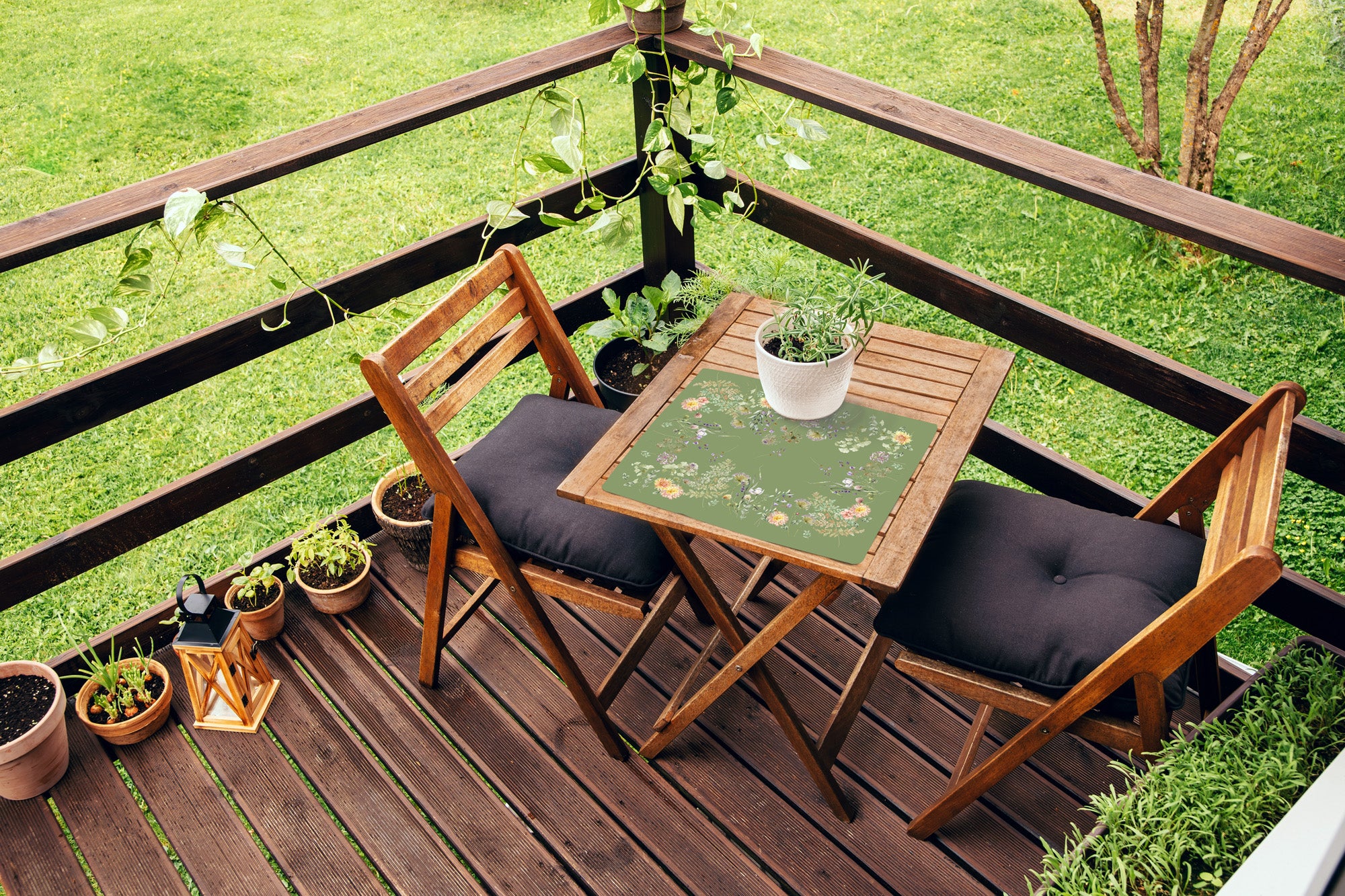 Americana Achillea Verde set da 2 pezzi