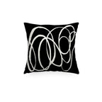 Cuscino stampato Moma in velluto