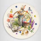 Sottopiatto rivestito Felice Pasqua set da 2 pezzi