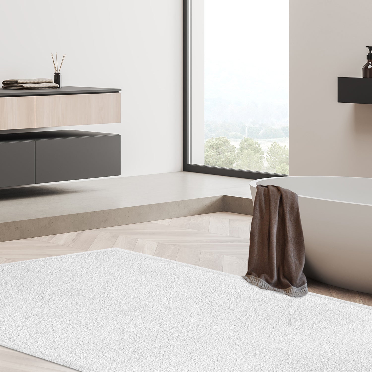 Tappeto Velluto Bouclè